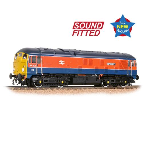 32-444Sf Class 24/1 Experiment 97201 Br Rtc Blue & Red (Dcc Sound Fitted)