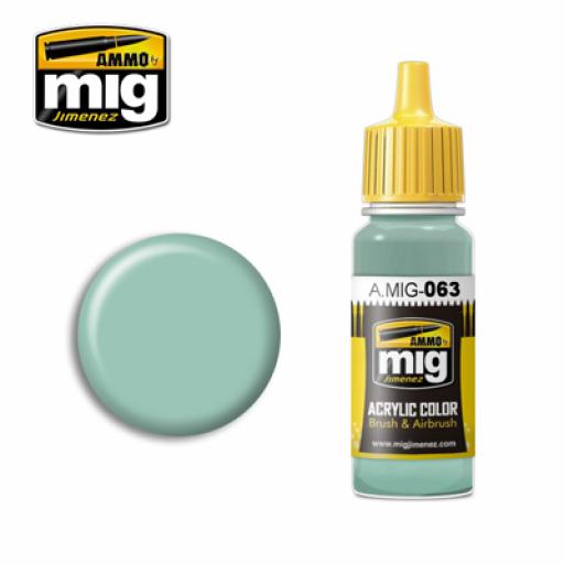 Mig 063 Rlm76 Pale Grey Acrylic Paint 17Ml