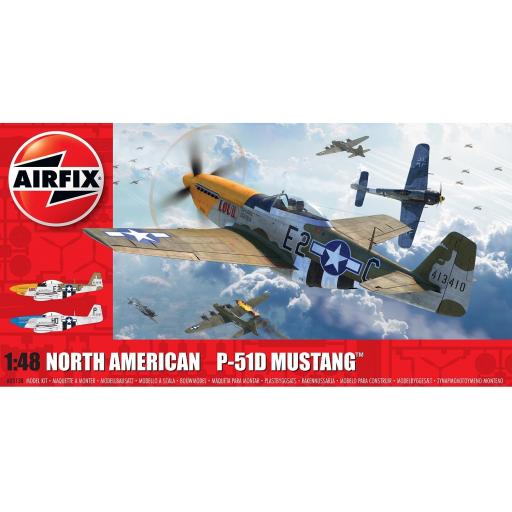 A05138 North American P-51 Mustang 1:48 Airfix