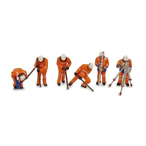 36-050 Permanent Way Workers Figures Bachmann