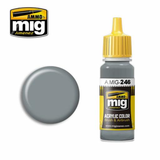 Mig 246 Medium Sea Grey Bs637 Acrylic Paint 17Ml