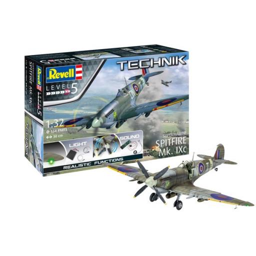 00457 Supermarine Spitfire Mk.Ixc Technik 1:32 Revell