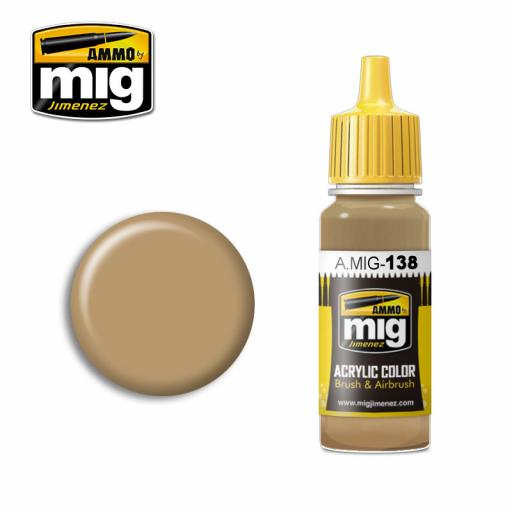 Mig 138 Desert Yellow Acrylic Paint 17Ml