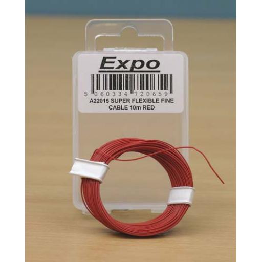 Equipment Super Flexible Fine Wire 10M Red A22015