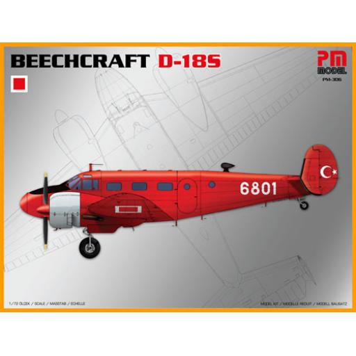 Pm-306 Beechcraft D-185 1:72 Pm Models