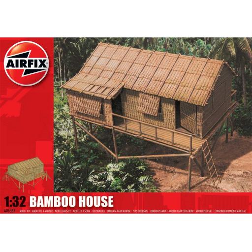 A06382 Bamboo House 1:32 Airfix