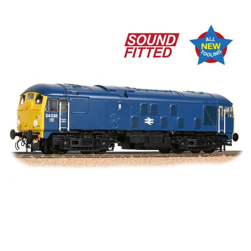 32-416Sf Class 24/0 24035 Br Blue (Dcc Sound Fitted)