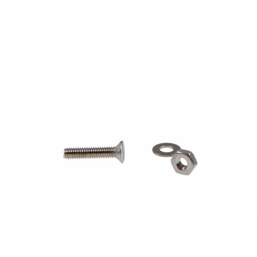 Sets Countersunk M2.5 X 12Mm Screws, Nuts & Washers (10) Stainless Steel A31115