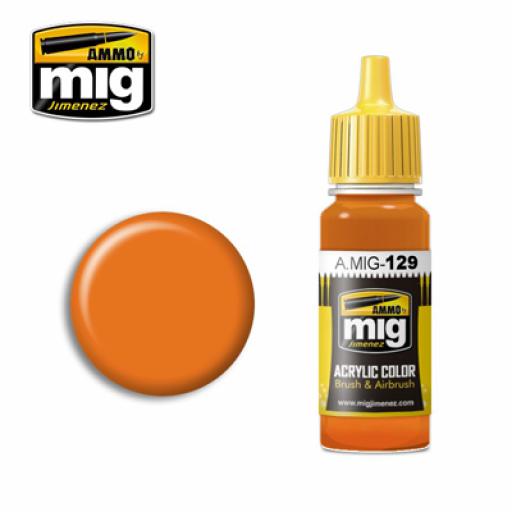Mig 129 Orange Acrylic Paint 17Ml