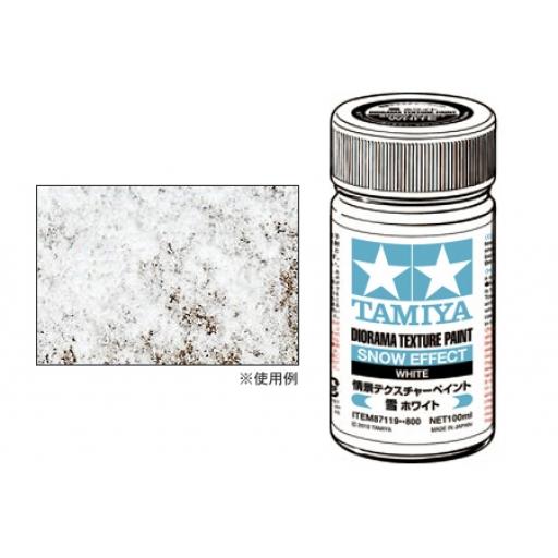 Tamiya Texture Paint Snow Effect White 87119 100Ml