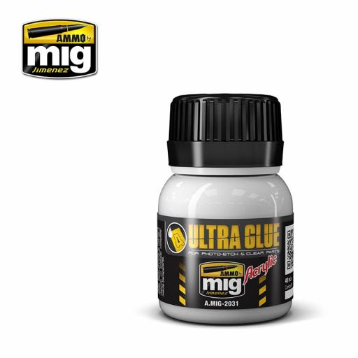 Mig 2031 Ultra Glue Acrylic For Etch & Clear Parts