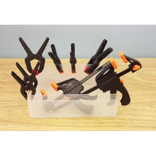 71020 8 Piece Modellers Ultimate Clamp Set