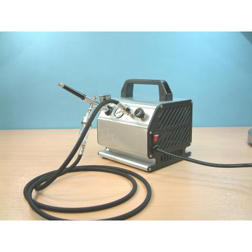 Ab602 Airbrush Compressor And Airbrush Set