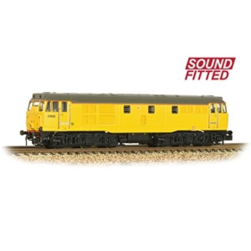 371-137Sf Class 31/6 Refurbished Network Rail Yellow 31602 (Dcc Sound)