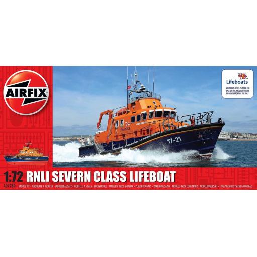 A07280 Rnli Severn Class Lifeboat 1:72 Airfix