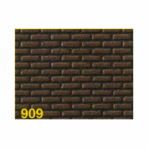 Jordan No.909 Embossed Sheet Red Brick Walling 500 X 200Mm