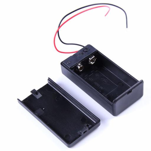 Battery Holder Pp3 9V Box With Switch & 120Mm Wires