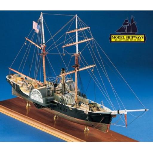 Harriet Lane 1857 Paddle Steamer 19" Long Ms2010 Model Shipways