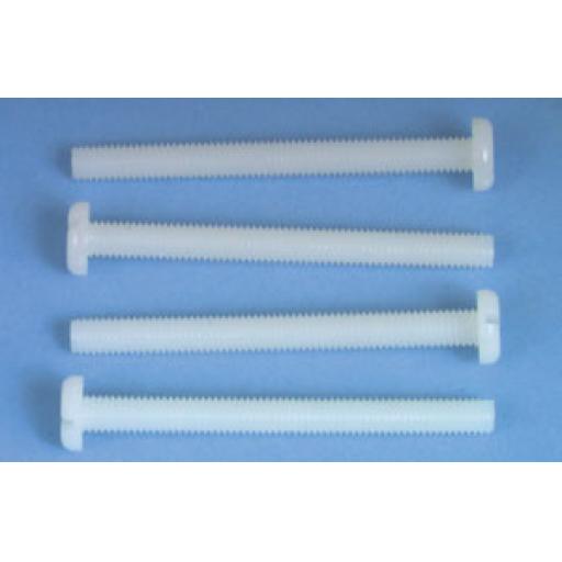 Wing Bolts 10-32 X 2'' (4) (Nylon) Great Planes