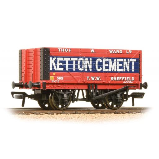 37-134B 8 Plank End Door Wagon 'Ketton Cement'