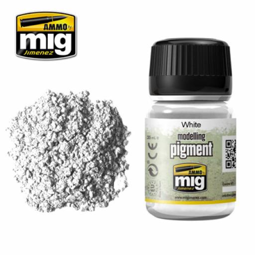 Mig 3016 White Pigment Weathering Powder 35Ml