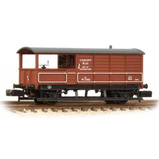 377-377A 20 Ton Toad Brake Van Br Bauxite Early