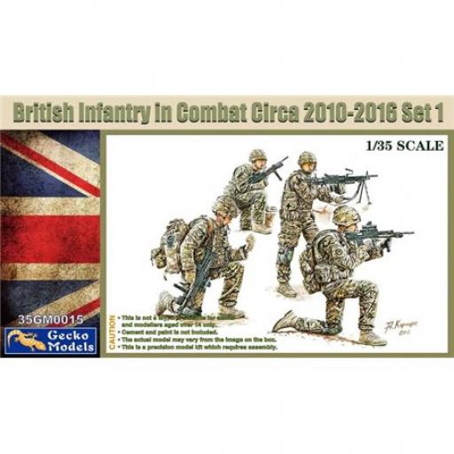35Gm0015 British Infantry In Combat 2010-2016 1:35 Gecko
