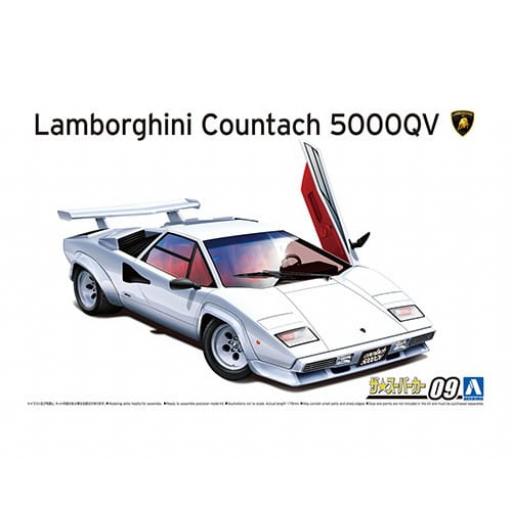 05945 Lamborghini Countach 500Qv 1:24 Aoshima