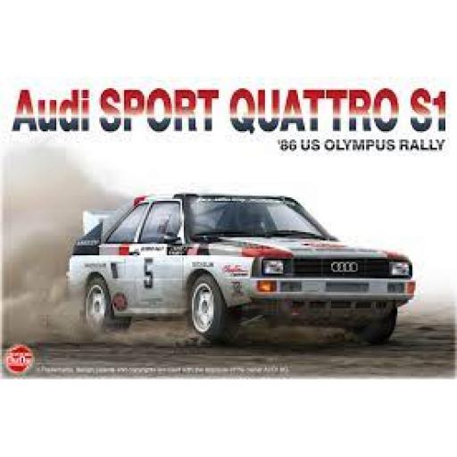 24023 Audi Sport Quattro S1 86 Us Olypus Rally 1:24 Nunu