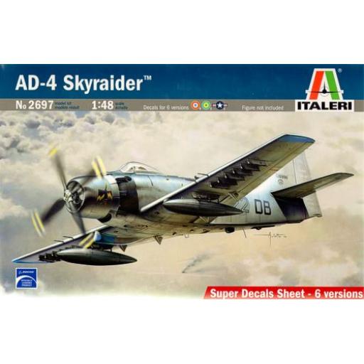 2697 Ad-4 Skyraider 1:48 Italeri
