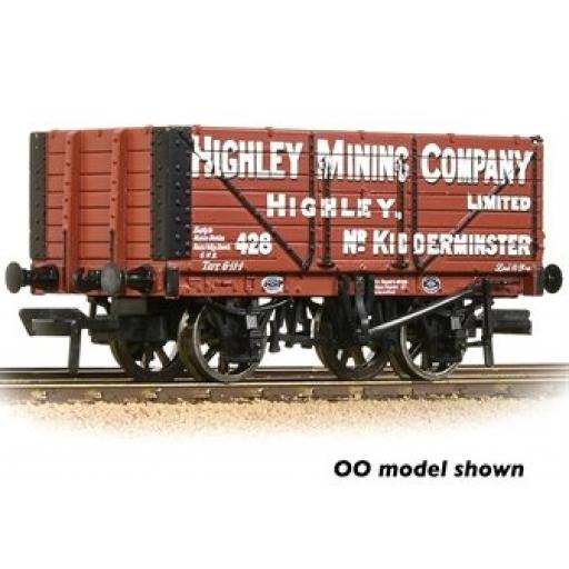 377-092 7 Plank Highley Mining Company Ltd End Door Wagon