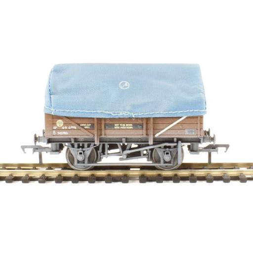 33-085B 5 Plank China Clay Wagon With Hood Br Bauxite