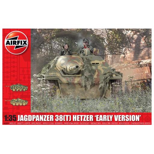 A1355 Jagdpanzer 38T Hetzer Early Version 1:35 Airfix