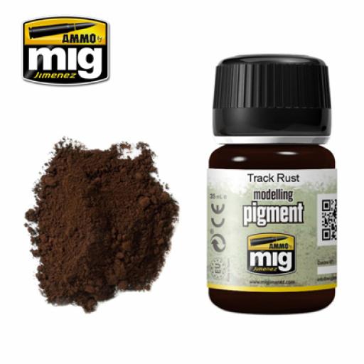 Mig 3008 Track Rust Pigment Weathering Powder 35Ml