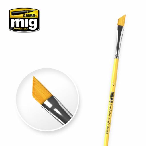 Mig 8607 No.6 Syntetic Angle Brush