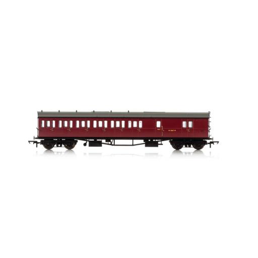 R4880 Br, Collett 57' Bow Ended D98 Six Compartment Brake Third (Left Hand), W5507W - Era 4 Hornby*