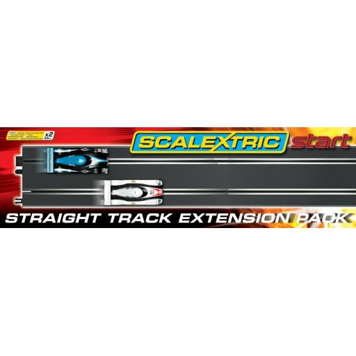 C8527 Start Straight Track Extension Pack (2) Scalextric