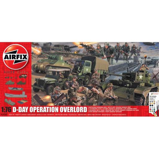 A50162A D-Day Operation Overlord 1:72 Airfix Gift Set