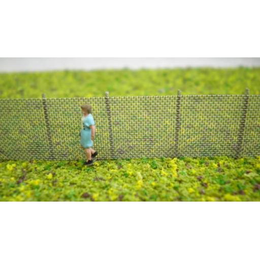Nf6 Chain Link 6' High Fencing Kit N-Scale Ancorton Models