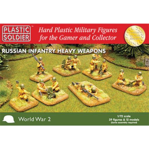 Russian Heavy Weapons Ww2020004 1:72 Plastic Soldier Company