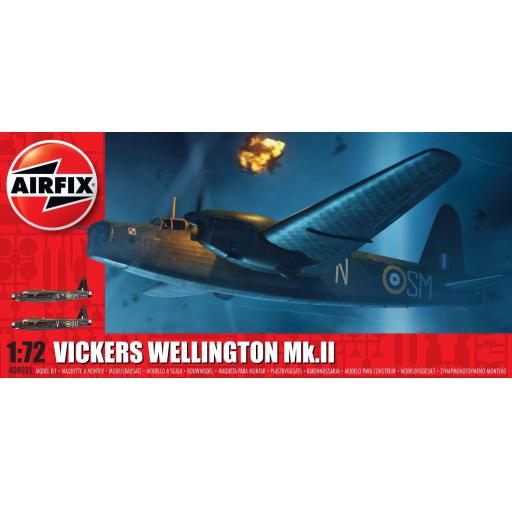 A08021 Vickers Wellington Mk.Ii 1:72 Airfix