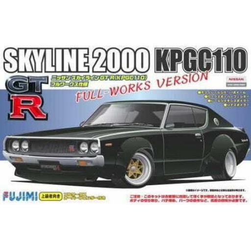 038032 Nissan Skyline 2000 Gt-R Kpgc110 Full Works 1:24 Fujimi