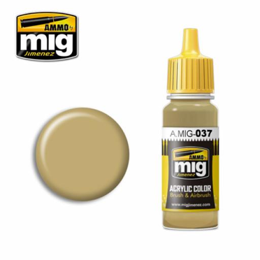 Mig 037 New Wood Acrylic Paint 17Ml