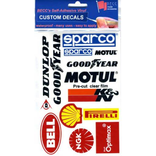 Sponsor2 Various Logos Large Becc Vinyl Decals