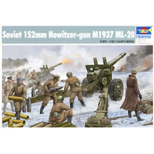 02315 Soviet 152Mm Howitzer Gun M1937 Ml-20 1:35 Trumpeter