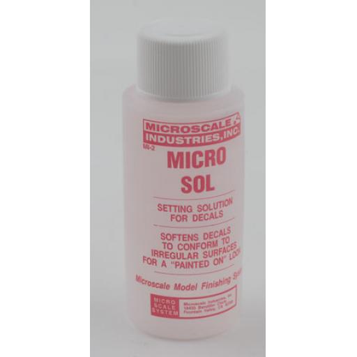 Micro Sol Softens Decals Tp Conform To Irregular Surfaces For A Painted On Look Microscale