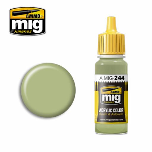 Mig 244 Duck Egg Green Bs216 Acrylic Paint 17Ml