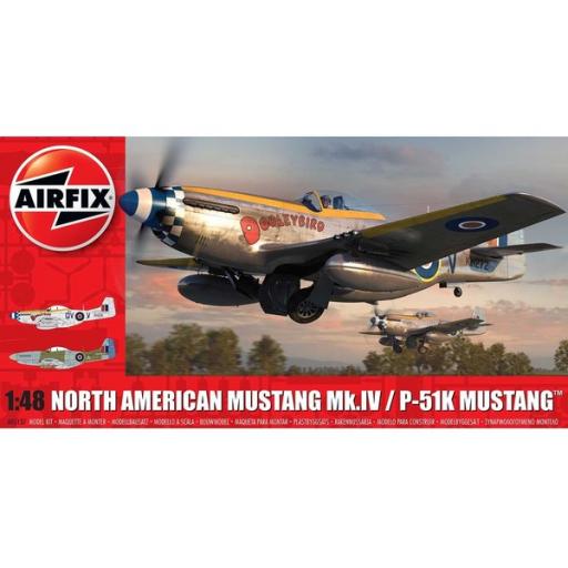 A05137 North American P-51K Mustang Mk.Iv 1:48 Airfix