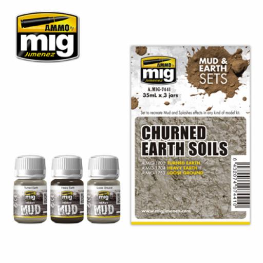 Mig 7441 Churned Earth Soils Set