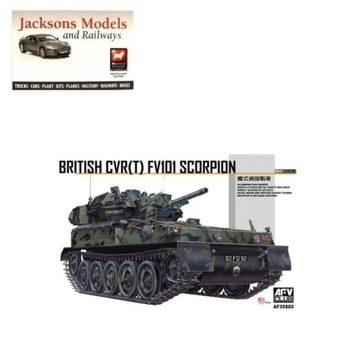 35S02 British Cvr(T) Fv101 Scorpion 1:35 Afv Club